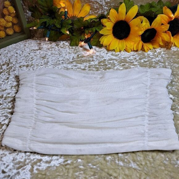 Free People Under It All Bandeau Bra WHITE  New with tags new without tags - Picture 2 of 10